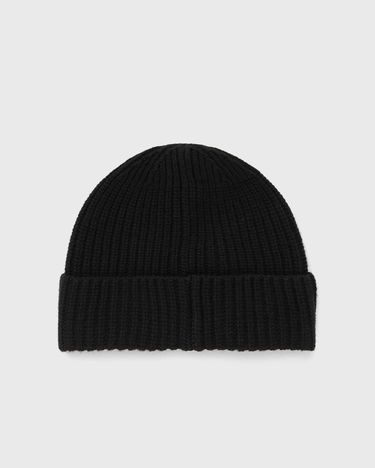 Kulicha Stone Island Ribbed Knit Beanie with Logo Patch Čierna | K2S15N100012S00B4.V0029, 1