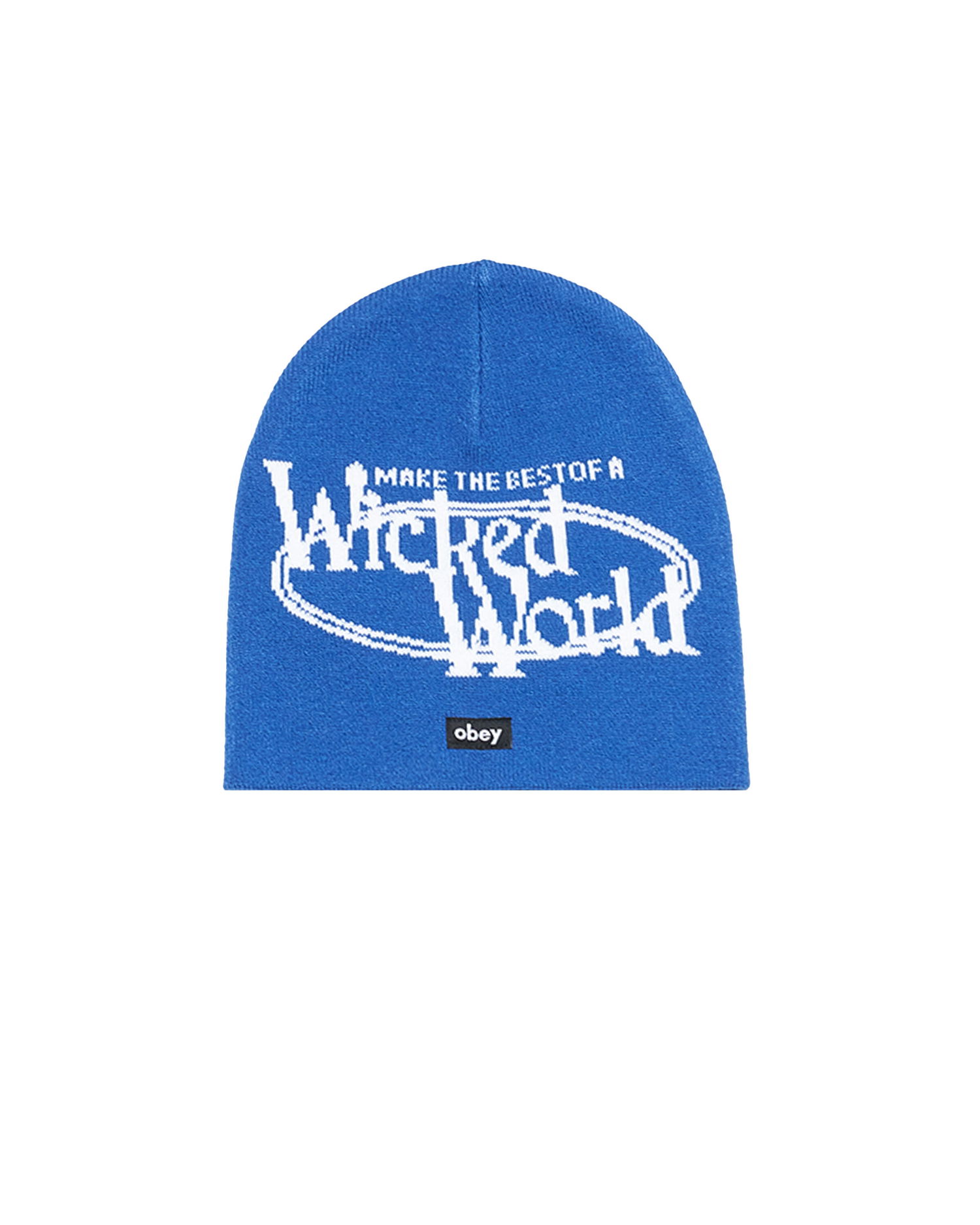 Kulicha OBEY Wicked World Beanie Modrá | 100030222-OLB, 0