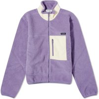 Bunda Sporty & Rich Zipped Sherpa Jacket Fialová | JAAW2333GP-PUR, 1