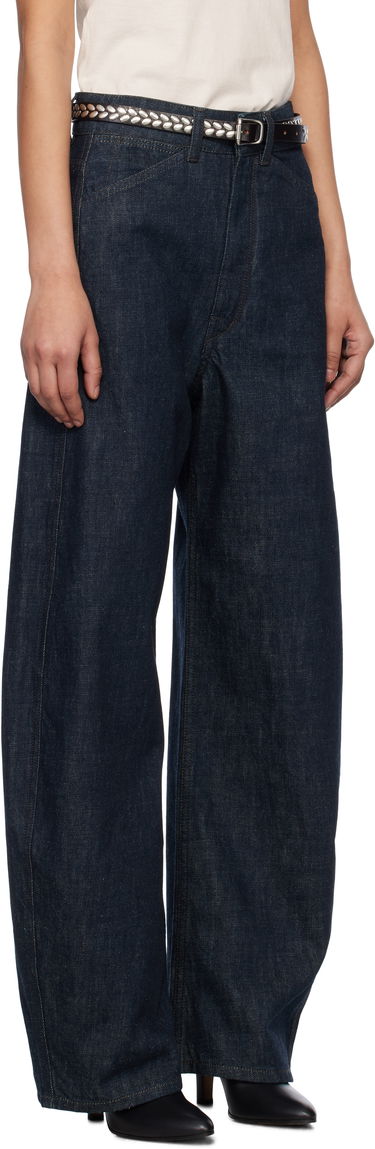 Džínsy LEMAIRE LEMAIRE High Waisted Curve Jeans Modrá | PA1052 LD068, 4