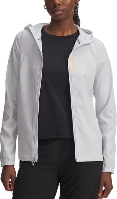 Vetrovka Under Armour Under Armour UA OutRun the STORM Hooded Jacket Biela | 1377043-014, 0