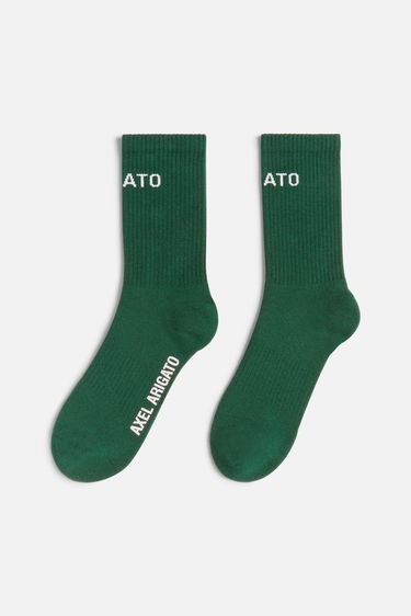 Ponožky AXEL ARIGATO Block Jacquard Socks Zelené | X2249002, 2