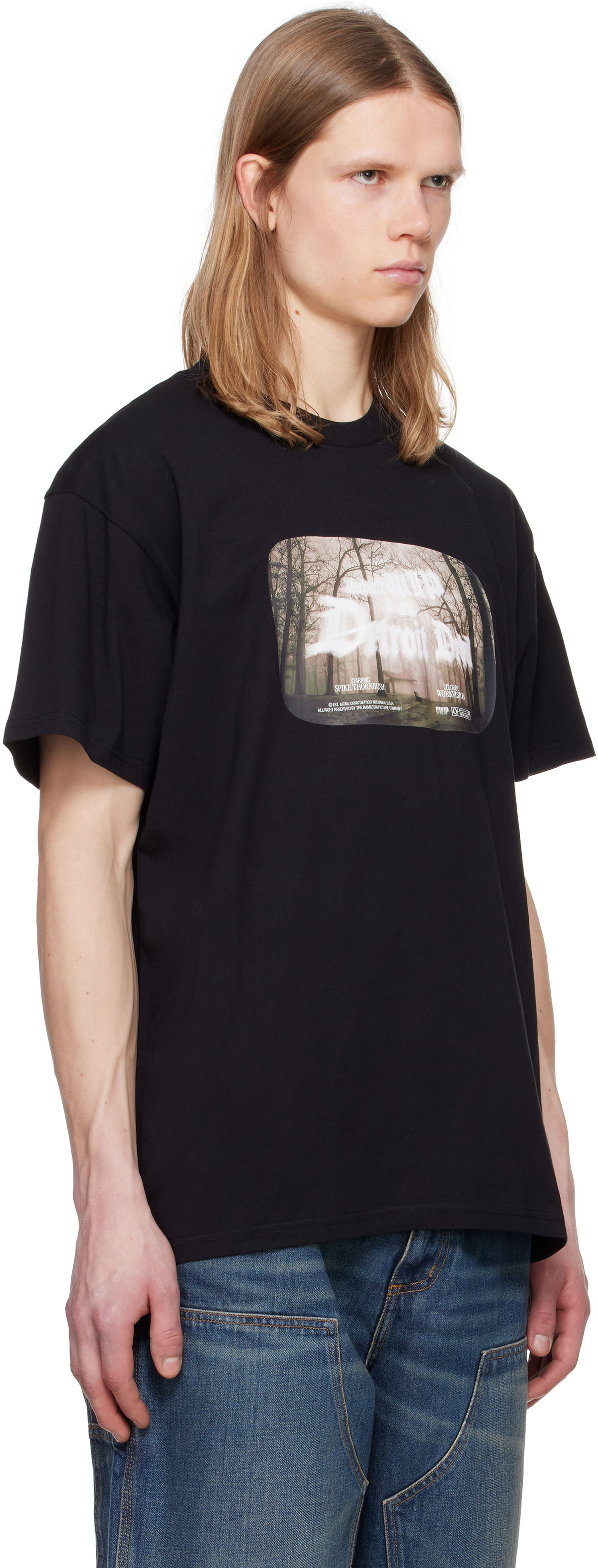 Tričko Carhartt WIP Work In Progress Greatest Flicks Graphic T-Shirt Čierna | I034393, 1