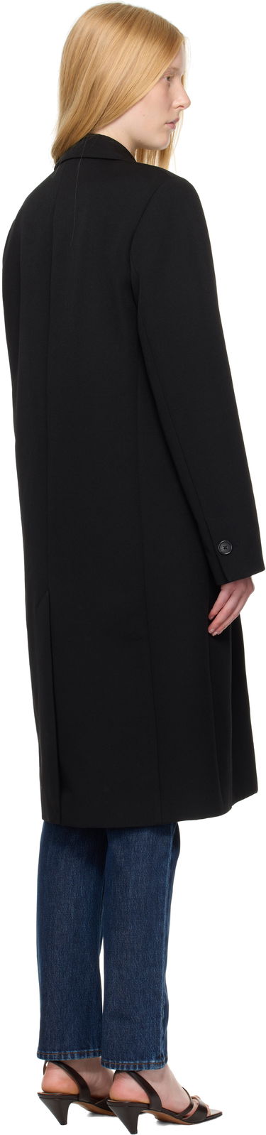 Kabáty TOTEME TOTEME Classic Tailored Coat Čierna | 252-WRO0198-FB0412, 2