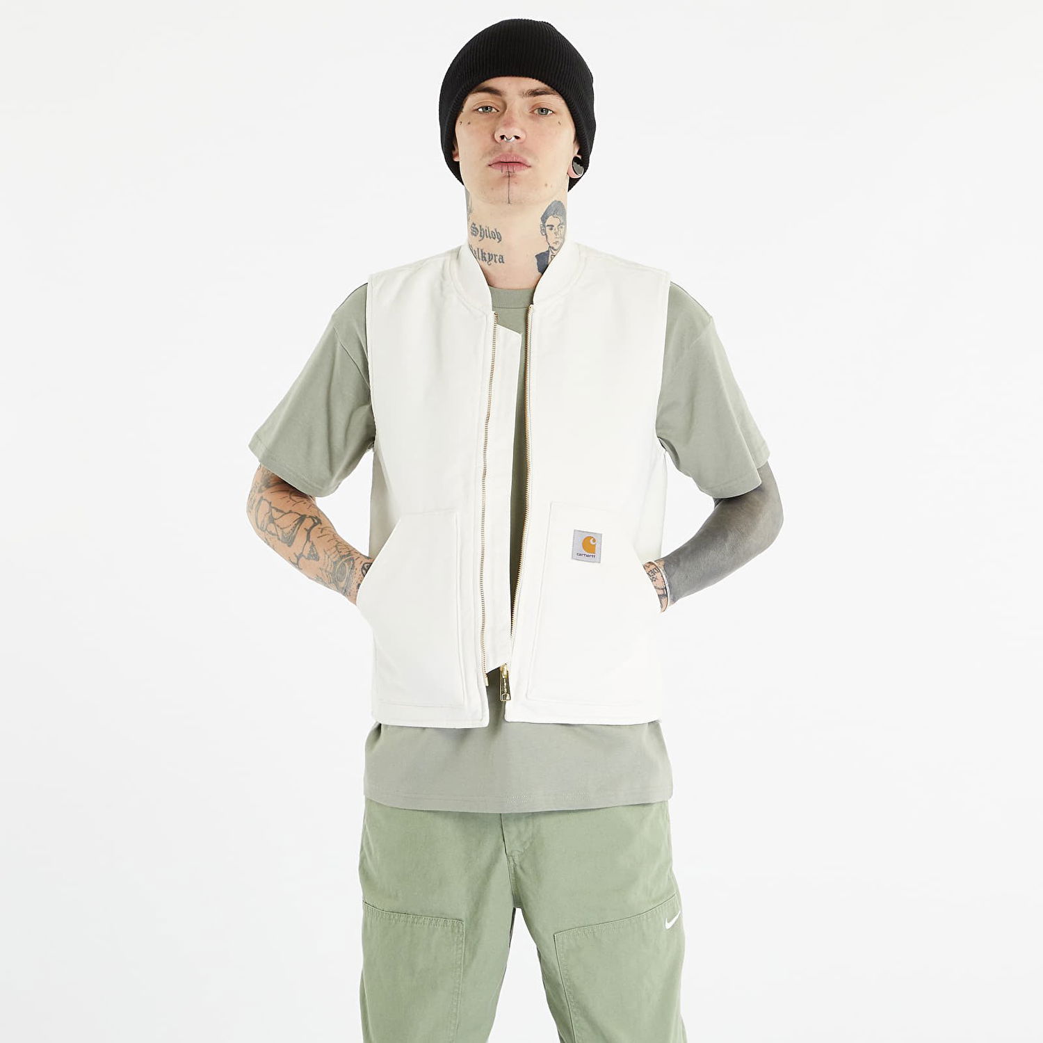 Vesta Carhartt WIP Classic Vest White Biela | I026457.D602, 0