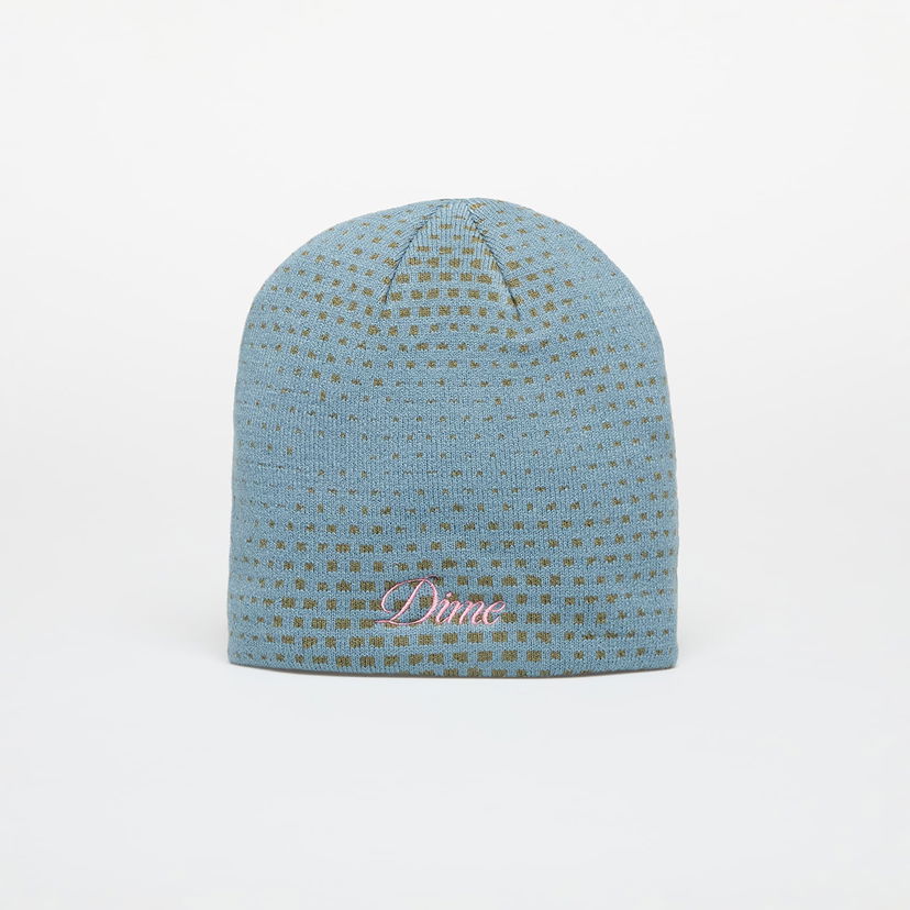 Kulicha Dime Pixel Skully Beanie Stone Blue Universal Modrá | DIMEFA2458BLU