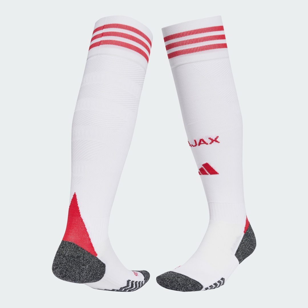 Ponožky adidas Performance Ajax Amsterdam 25/26 Home Socks Biela | JI9577, 0