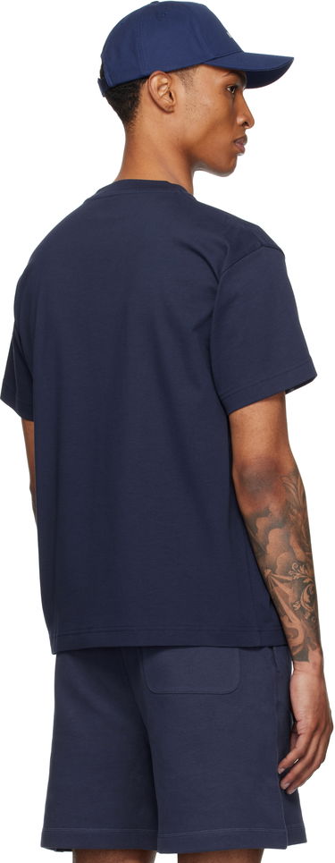 Tričko Moncler Moncler Genius x Gilga Farm Short Sleeve T-Shirt Navy | K24028C0000489AZ9, 2
