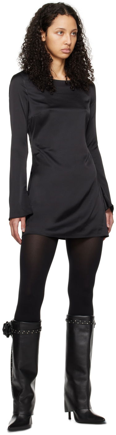Šaty GUIZIO Guizio Lleo Mini Dress Čierna | R24411W022, 3