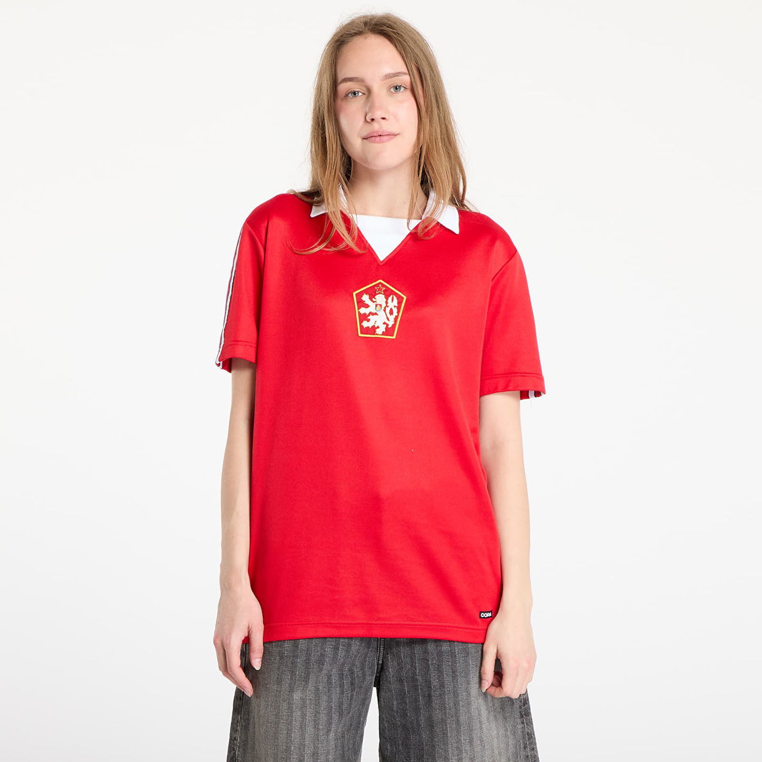 Dres COPA COPA Czechoslovakia 1976 Retro Football Shirt Červená | 314-005, 0