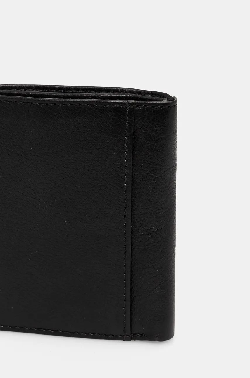 Peňaženka Barbour Leather Wallet Čierna | MLG0012, 1