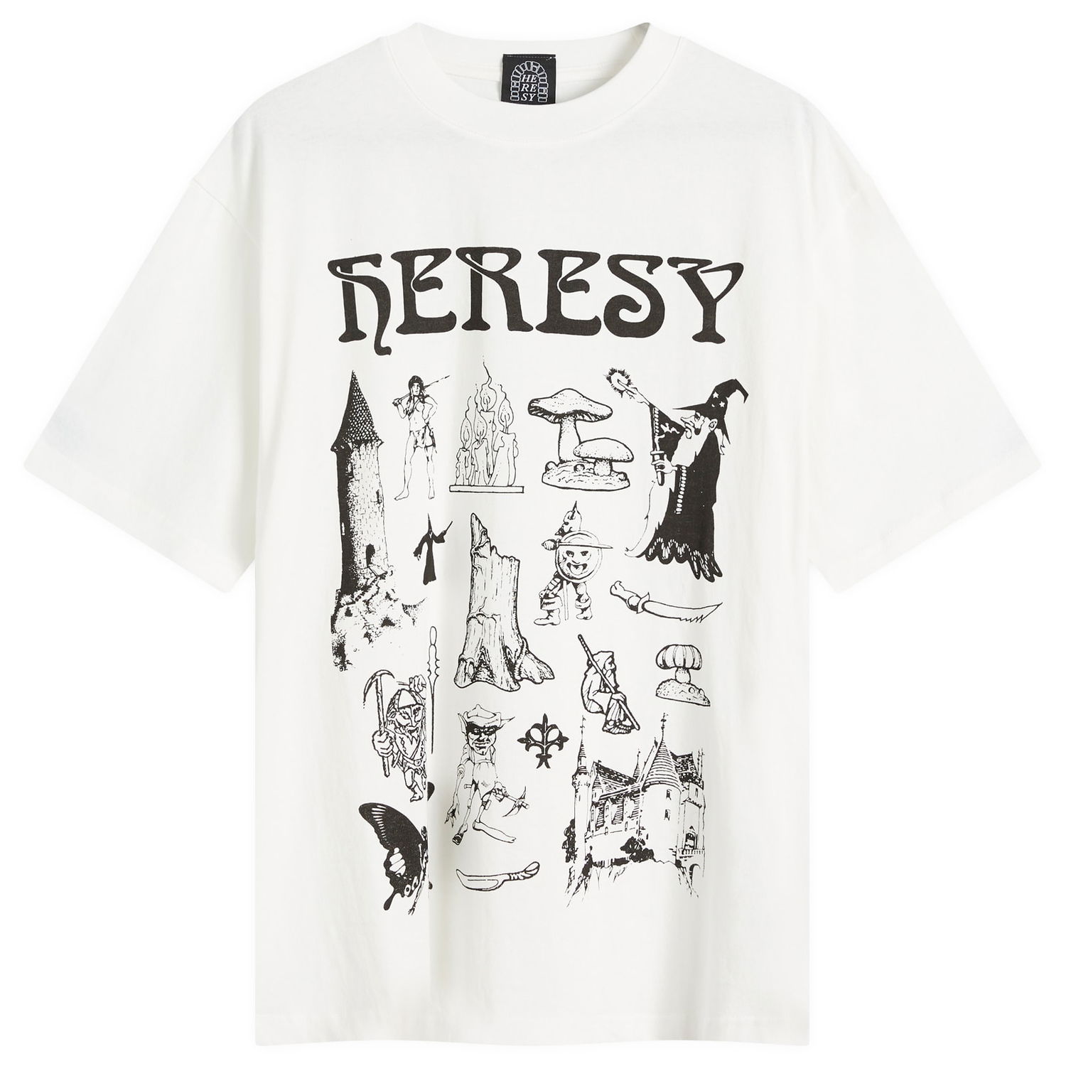 Tričko Heresy Enthusiast T-Shirt Biela | HAW24-T04E, 0