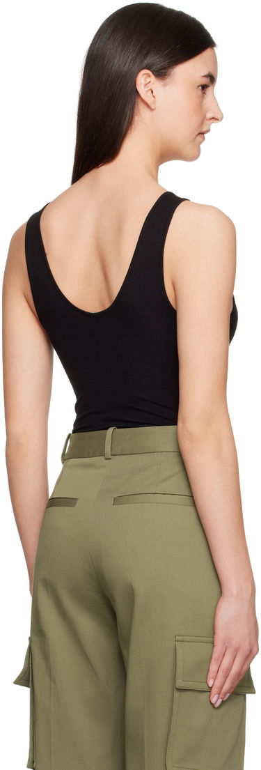 Tielko Anine Bing ANINE BING Ginny Ribbed Tank Bodysuit Čierna | A-08-10672-BLK26, 2