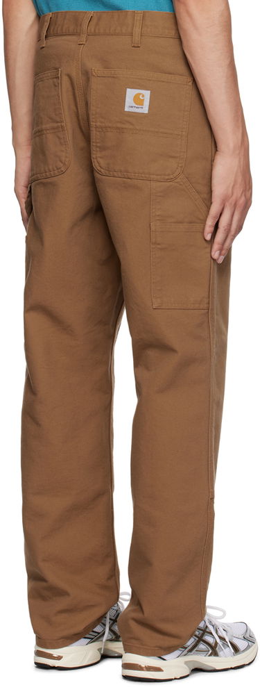 Cargo nohavice Carhartt WIP Double Knee Work Trousers Hnedá | I031501, 2