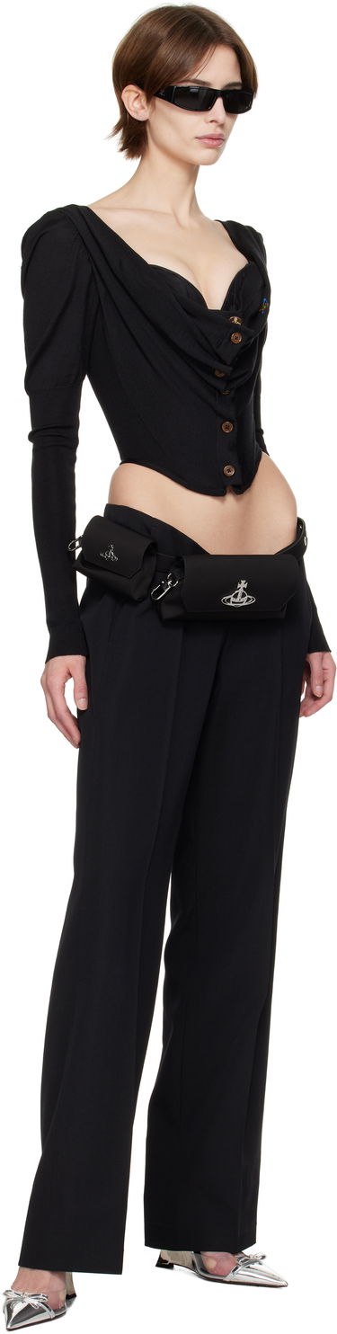 Ľadvinka Vivienne Westwood Vivienne Westwood Multi Pouch Belt Čierna | 8201006YU-W001Y-, 2