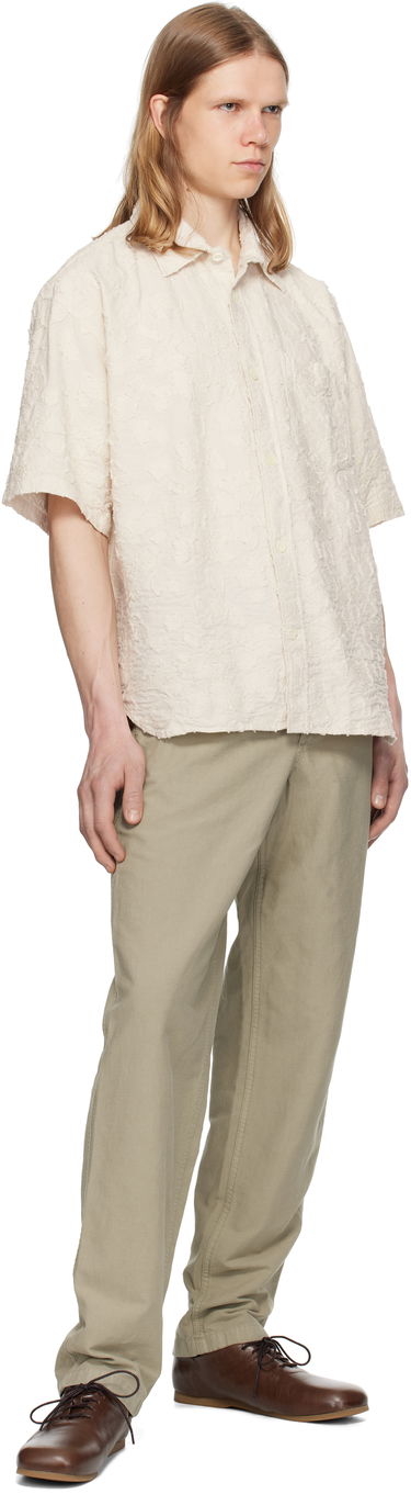 Košeľa NORSE PROJECTS Norse Projects Mo Oversized Fil Coupe Short Sleeve Shirt Béžová | N40-0830, 3