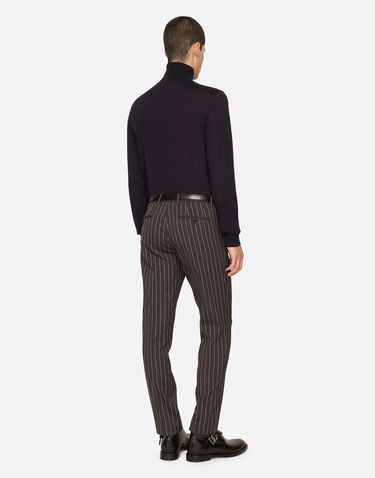 Sveter Dolce & Gabbana Cashmere And Silk Turtle-Neck Sweater Čierna | GXL03TJDMS4B6712, 2