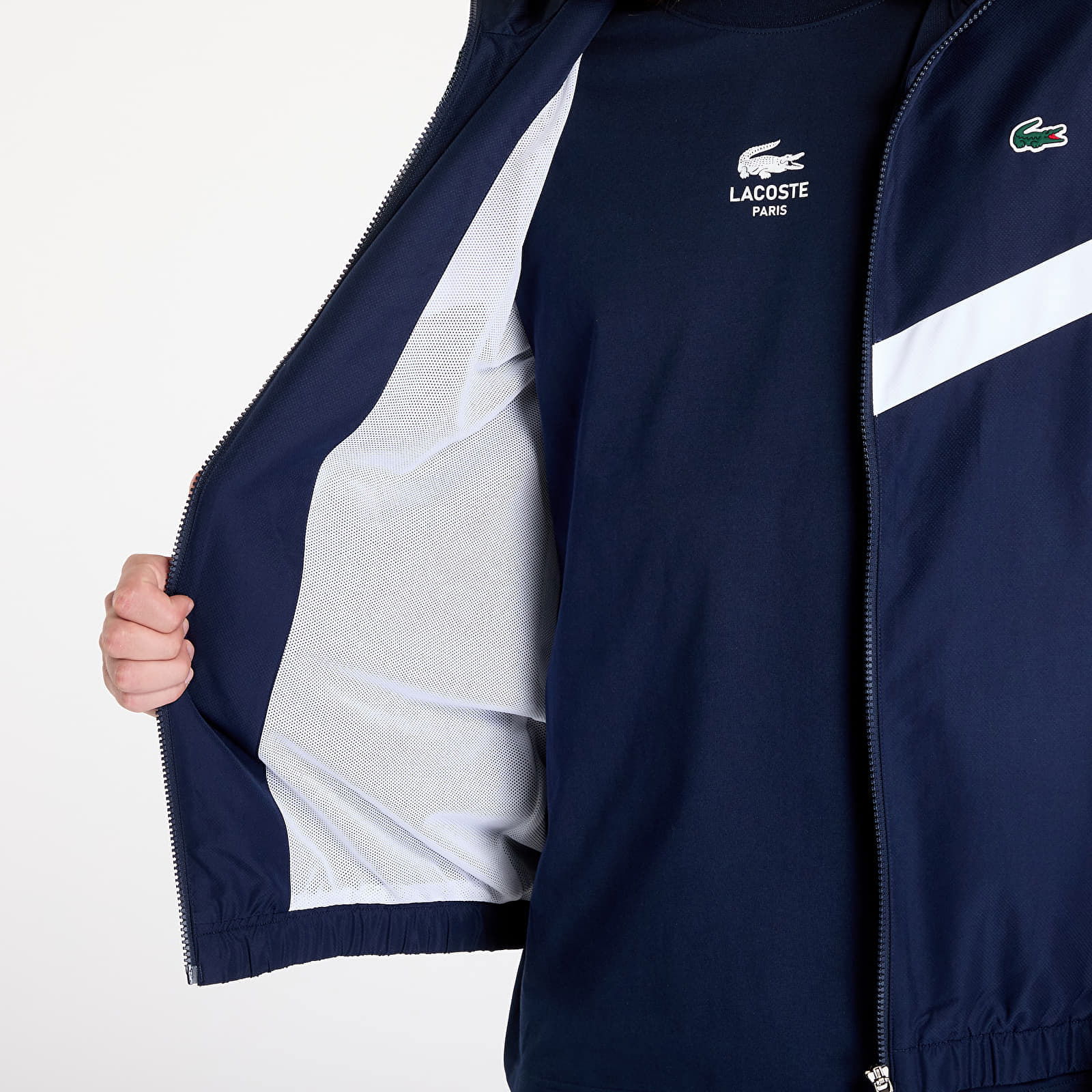 Jacket Tennis Monogram Track Jacket Navy Blue/ White M