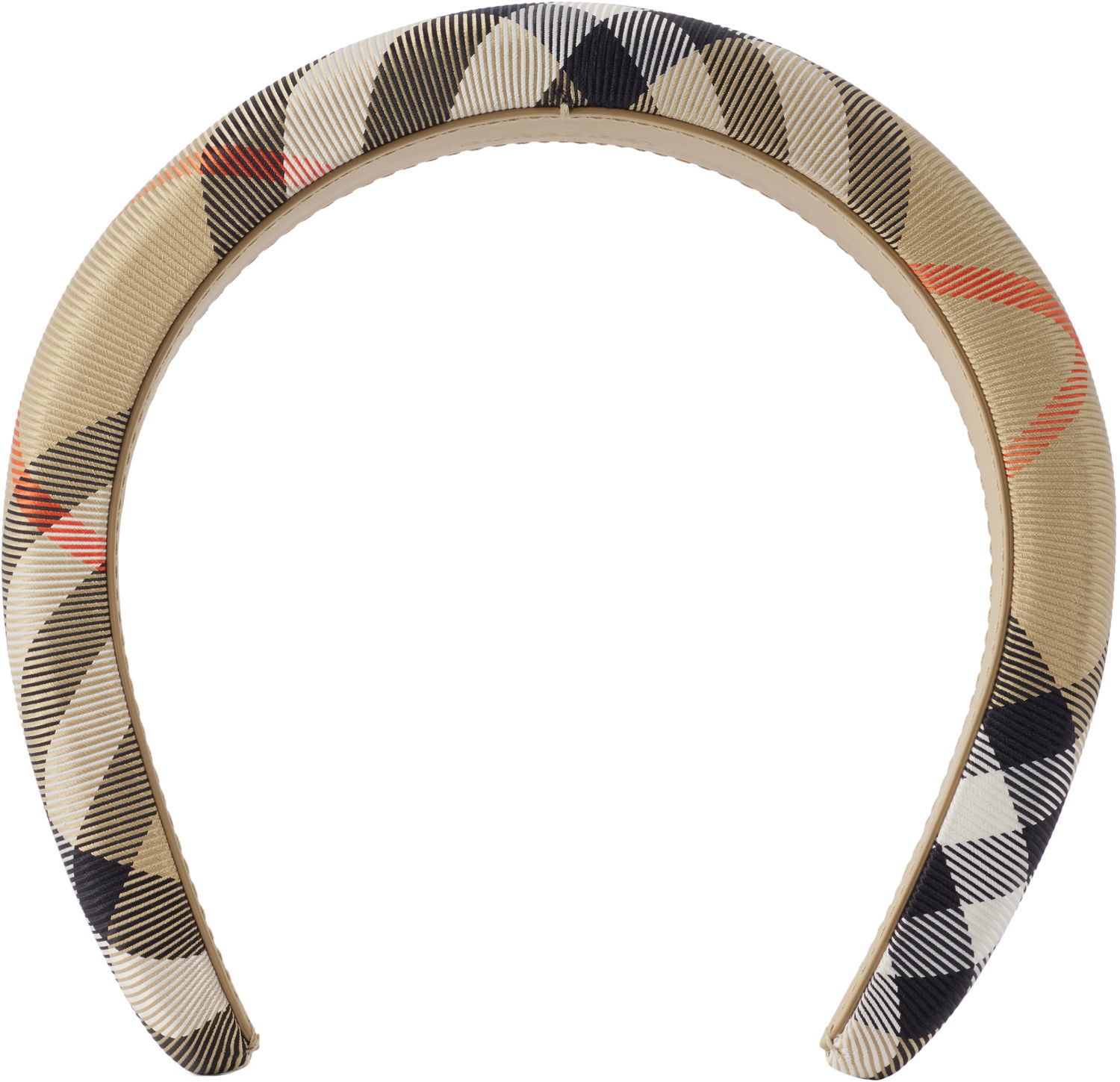 Šál Burberry Burberry Check Nylon Headband Béžová | 8100163, 0