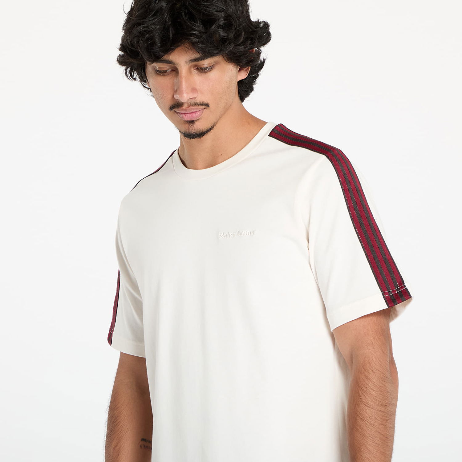 Tričko adidas Originals Wales Bonner x Short Sleeve T-Shirt Biela | JN8773, 1
