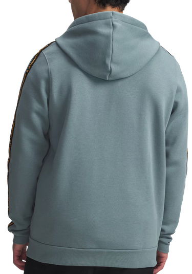 Mikina Under Armour Icon Fleece Full Zip Hoodie with Taping Tyrkysová | 1390298-587, 1