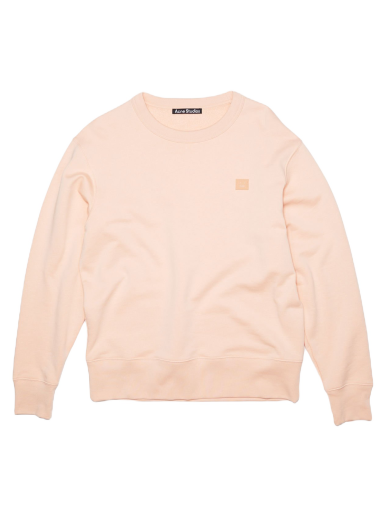 Sveter Acne Studios Face Patch Crewneck Ružová | FA-UX-SWEA000089