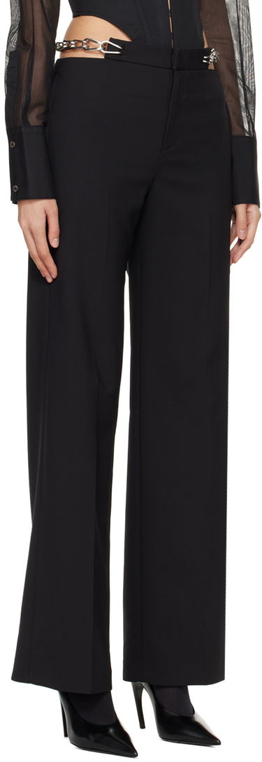 Nohavice Dion Lee Chain Link Detail Trousers Čierna | C2181PS24, 1