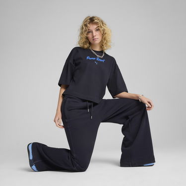 Tričko Puma PREMIUM ESS Oversized T-Shirt Čierna | 629776_16, 2