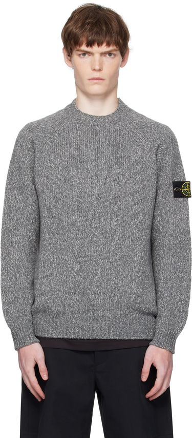 Sveter Stone Island Stone Island Crew Neck Sweater Šedá | K2S15 5100050 S00N1, 0
