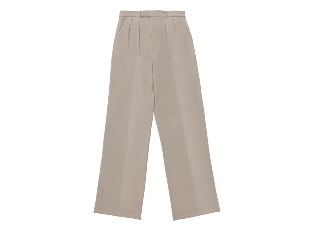 Nohavice AXEL ARIGATO Jackie Pleat Trouser Béžová | A0639002, 0