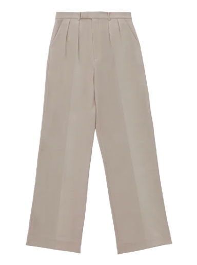 Nohavice AXEL ARIGATO Jackie Pleat Trouser Béžová | A0639002