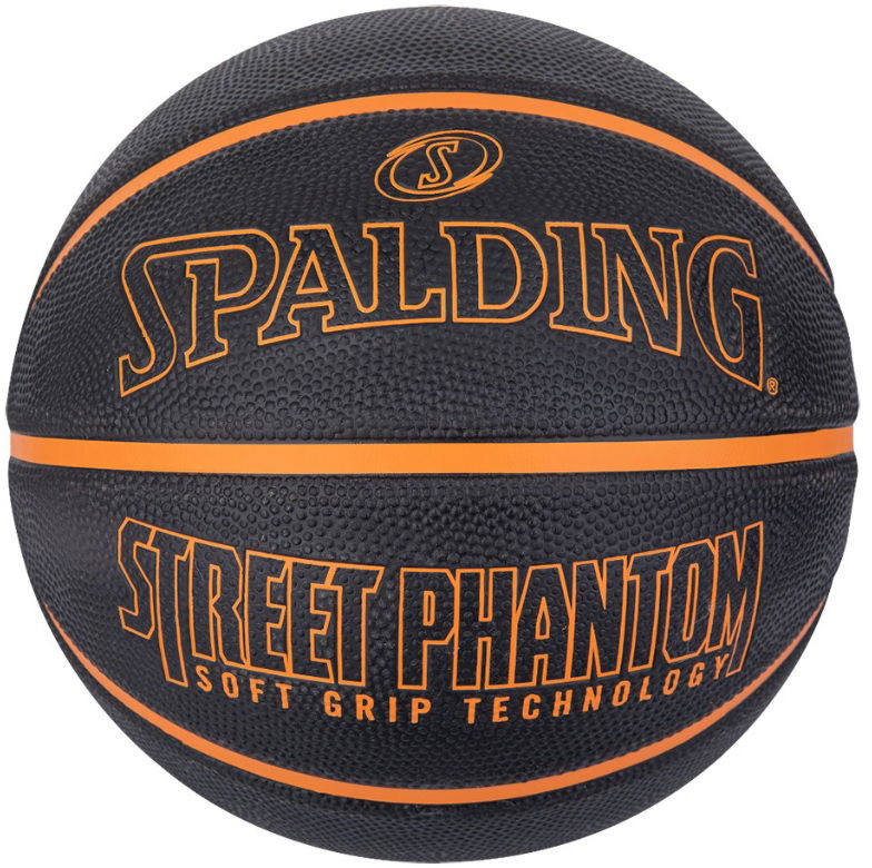 Športový doplnok Spalding Basketball Street Phantom Outdoor Soft Grip Technology Čierna | 84383z-blackorange, 0