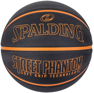 Športový doplnok Spalding Basketball Street Phantom Outdoor Soft Grip Technology Čierna | 84383z-blackorange, 0