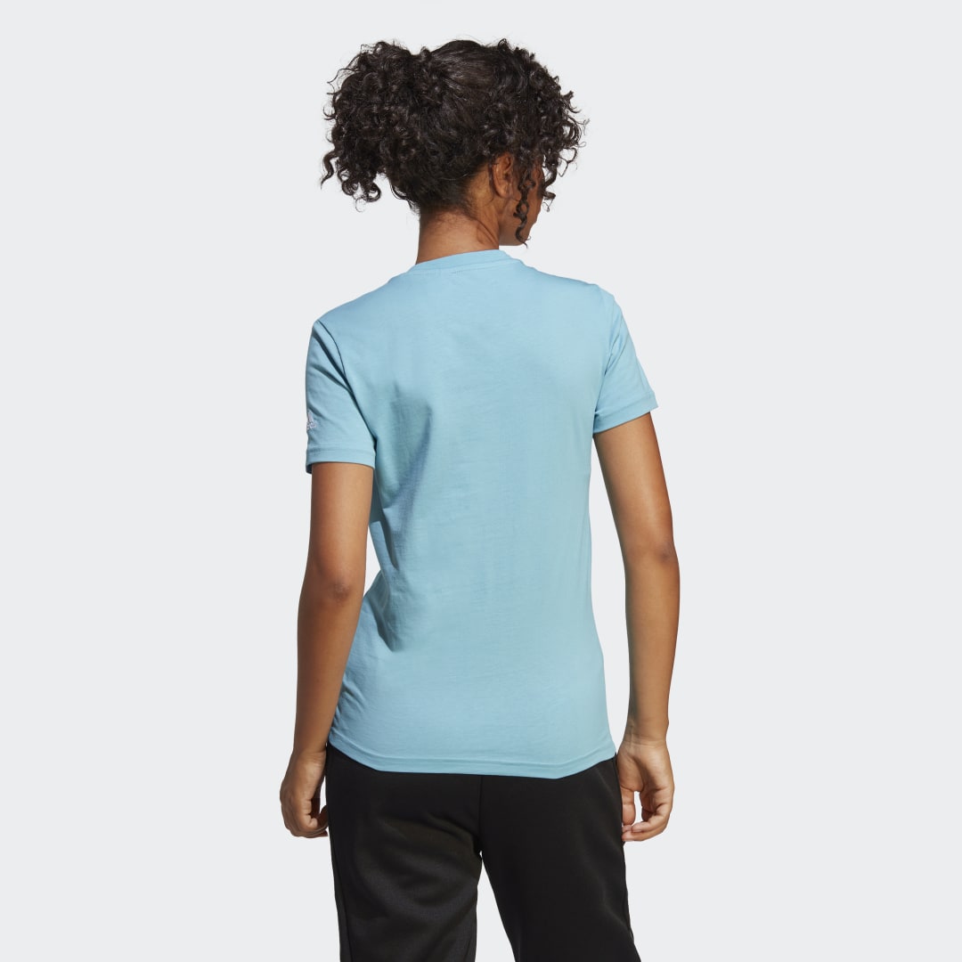 Tričko adidas Originals LOUNGEWEAR Essentials Slim Logo Tyrkysová | IC0629, 1