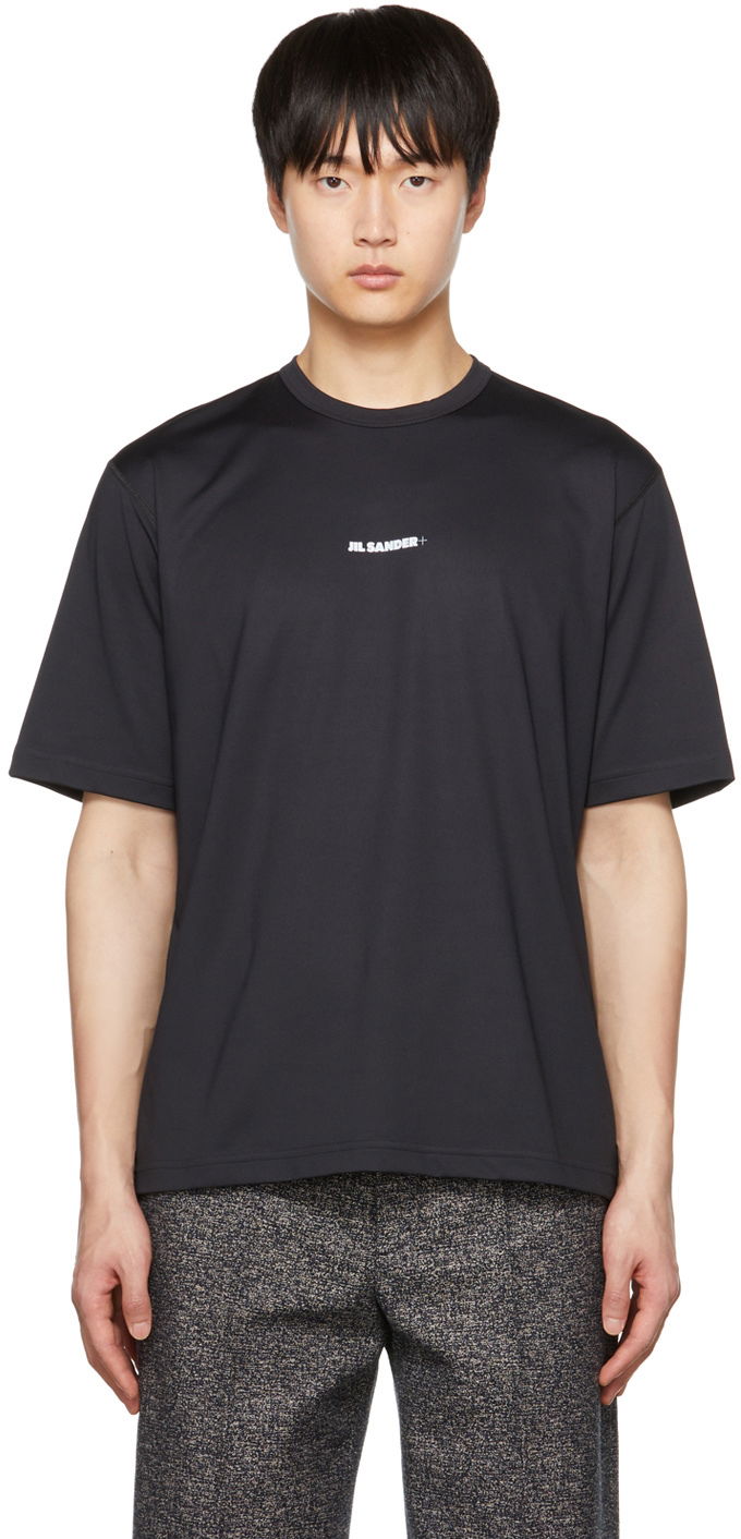 Tričko Jil Sander Bonded Relaxed Fit T-Shirt Čierna | J47GC0023_J70031, 0