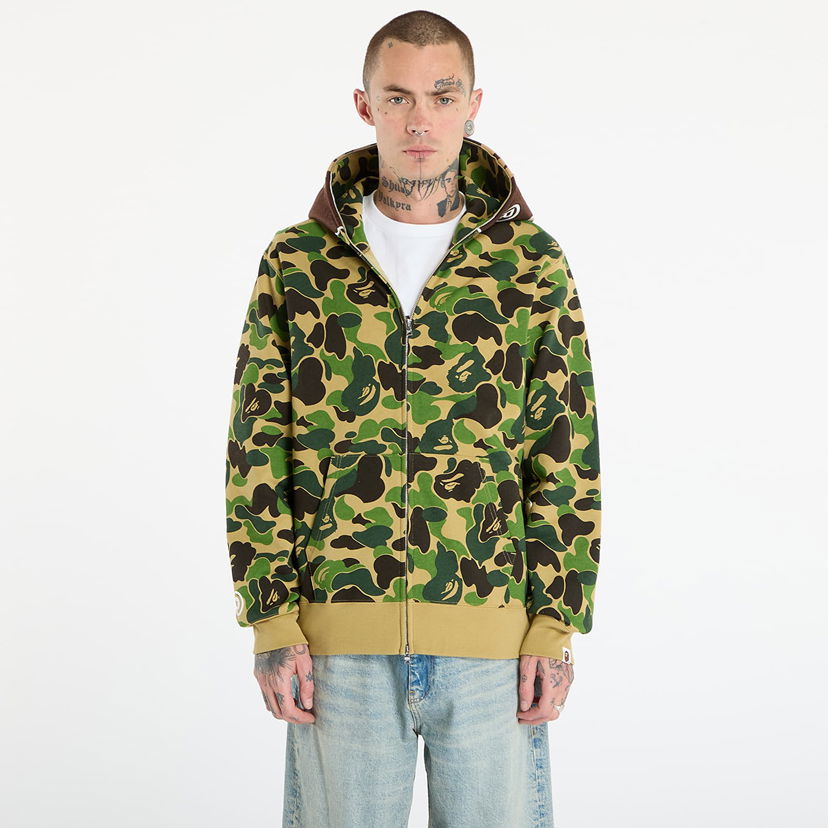 Mikina BAPE Abc Camo 2Nd Ape Full Zip Hoodie Rôznofarebný | 001ZPL801006MGRN