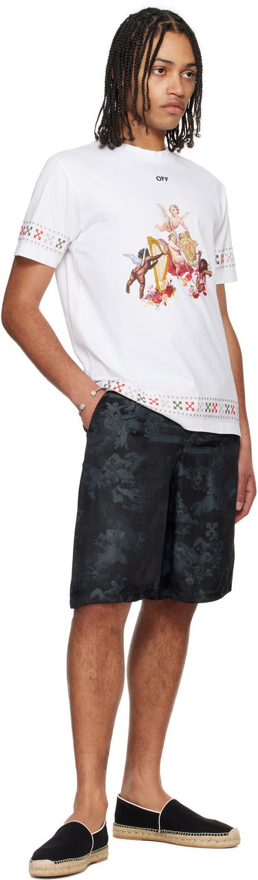 Tričko Off-White Off-White Putti Graphic T-Shirt Biela | OMAA027S25JER0020110, 3