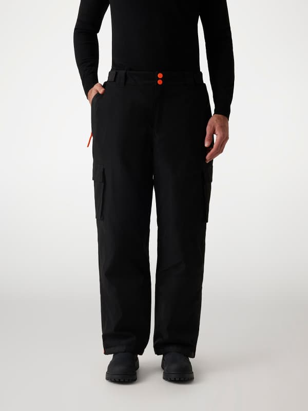 Cargo nohavice GUESS Guess Ski Pants Čierna | M4PB59WH0K0, 0