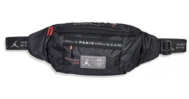 Ľadvinka Jordan X PSG Waist Bag Čierna | 9a0661-023, 1