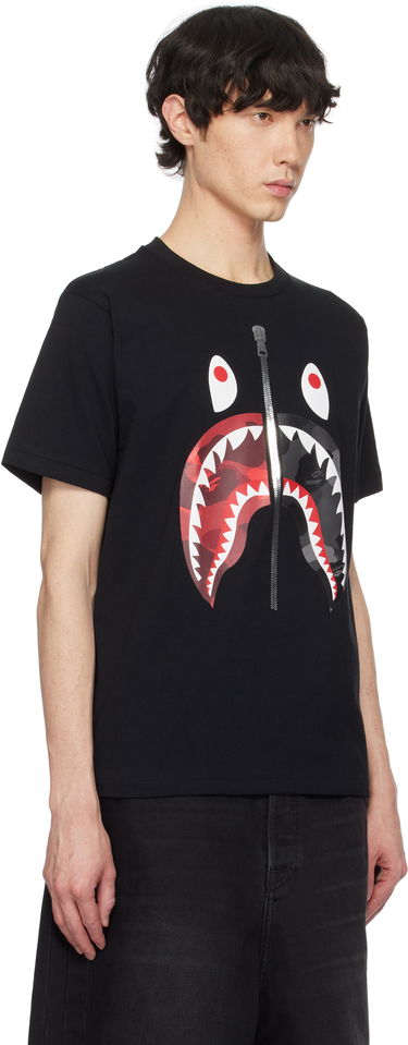 Tričko BAPE Camo Shark Graphic T-Shirt Čierna | 001TEK801021M, 4