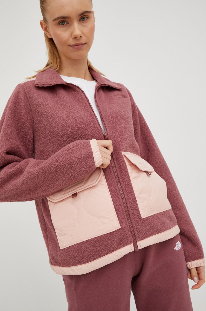 Mikina The North Face Royal Arch Full-Zip Sweatshirt Vínová | NF0A7UJY93Z1, 0