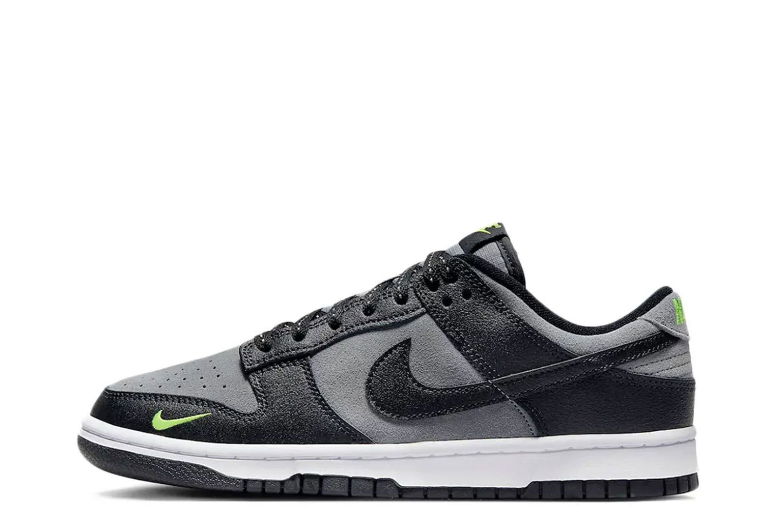 Dunk Low Black Grey Green Strike