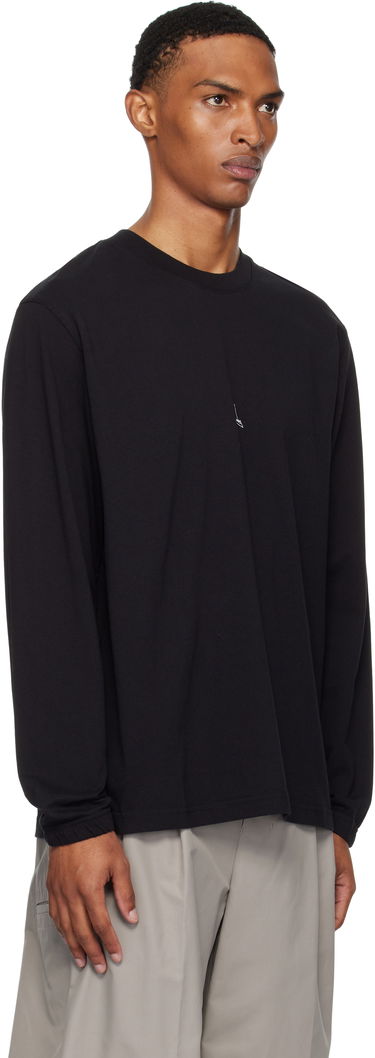 Tričko ROA ROA Logo Long Sleeve T-Shirt Čierna | RBMW0399JY35, 1