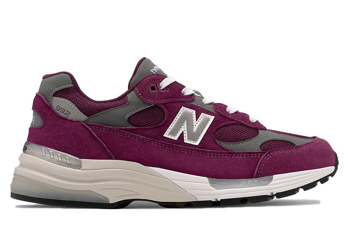 Tenisky a topánky New Balance 992 Maroon Fialová | M992BA, 0