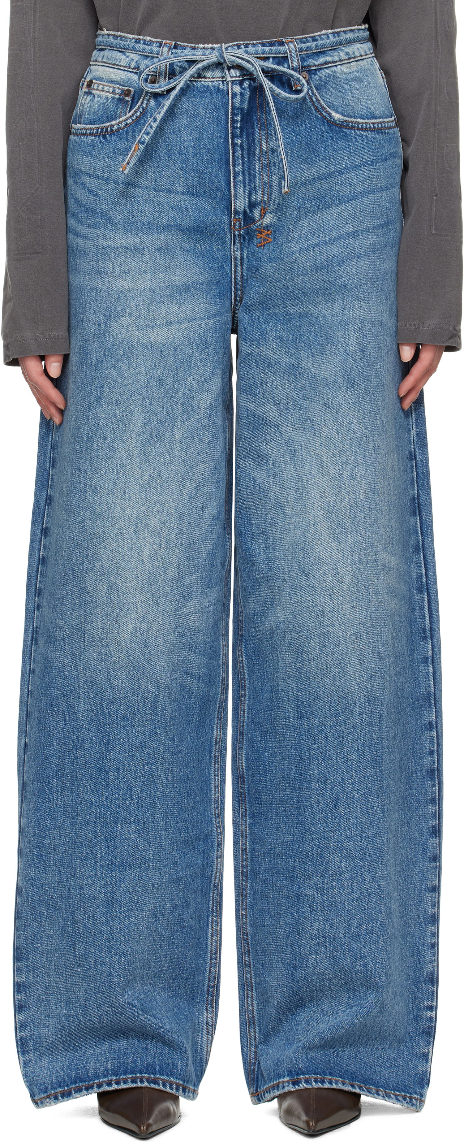 Džínsy Ksubi Ksubi Baggy Jeans Modrá | WSP25DJ015, 0