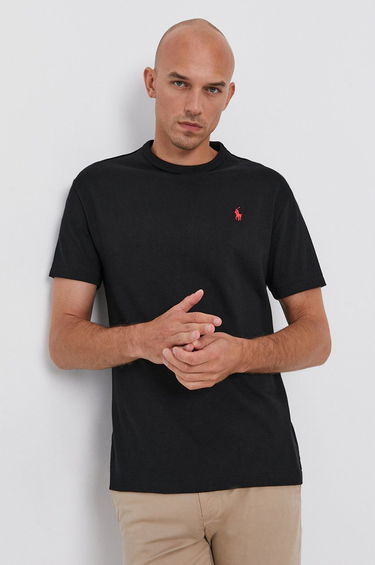 Tričko Polo by Ralph Lauren Hevweight Tee Čierna | 710811284001, 0