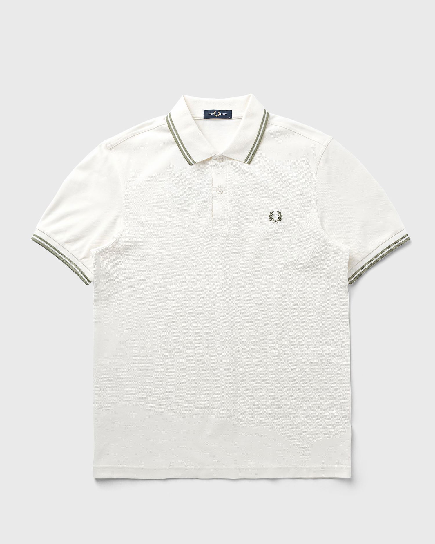 Polo tričko Fred Perry Fred Perry Twin Tipped Polo Shirt Biela | M3600-Y54, 1