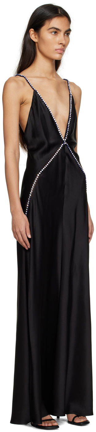 Šaty Stella McCartney Embellished Maxi Dress Čierna | 6A01253AU309, 1