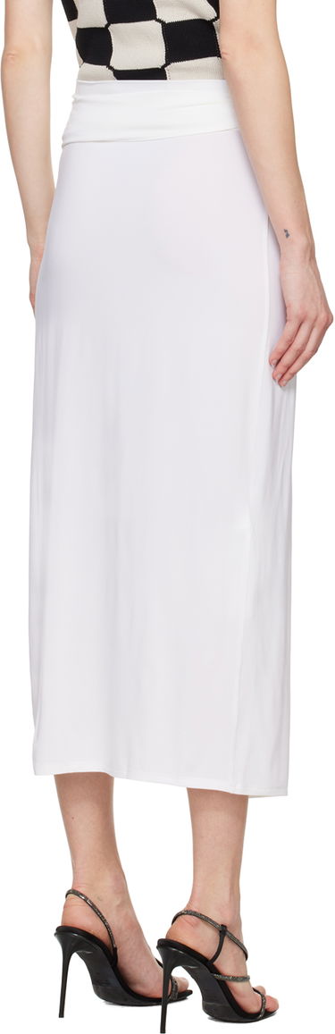 Sukňa Max Mara Beato Midi Wrap Skirt with Ring Detail Biela | 2416691069600, 2