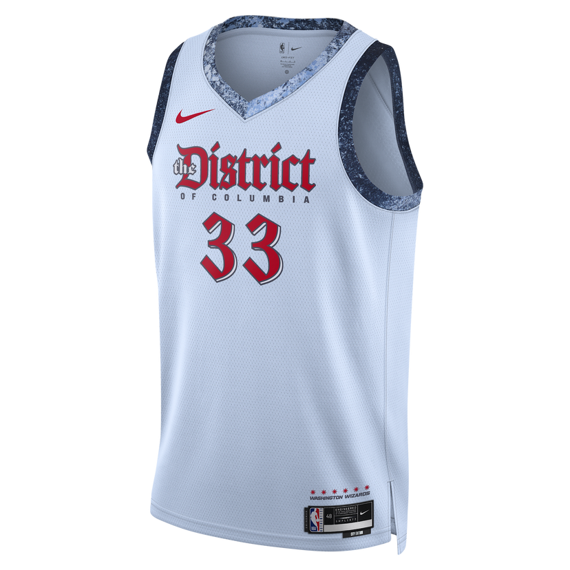 Dres Nike Dri-FIT NBA Swingman Kyle Kuzma Washington Wizards City Edition 2024/25 Biela | FQ4364-407